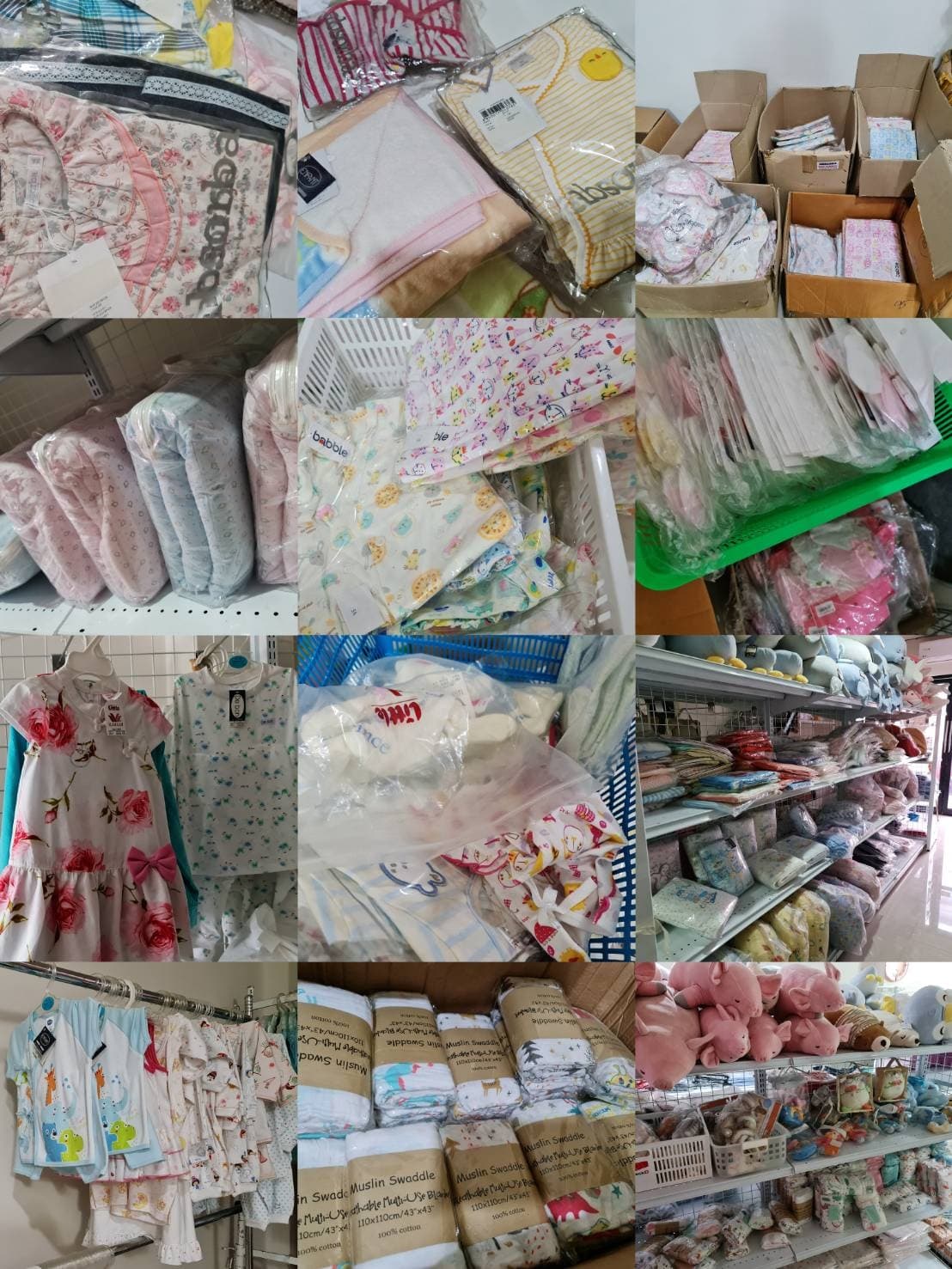 ขายเหมาเซ้งสินค้าเด็กพรีเมี่ยม หลากหลายแบรนด์ absorba Enfant,Little wacoal Sanrio babble