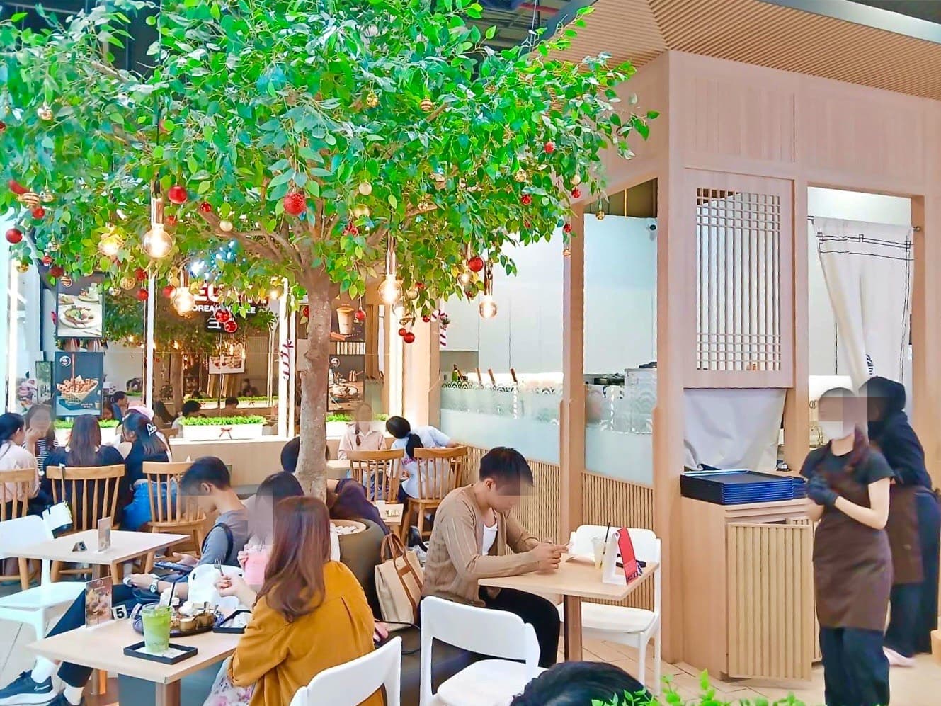 เซ้งพื้นที่+อุปกรณ์ ร้านอาหาร-คาเฟ่ ชั้น1 ข้างลิฟต์ ใน Siamscape ตรงข้ามร้านไอติม และกาแฟชื่อดัง