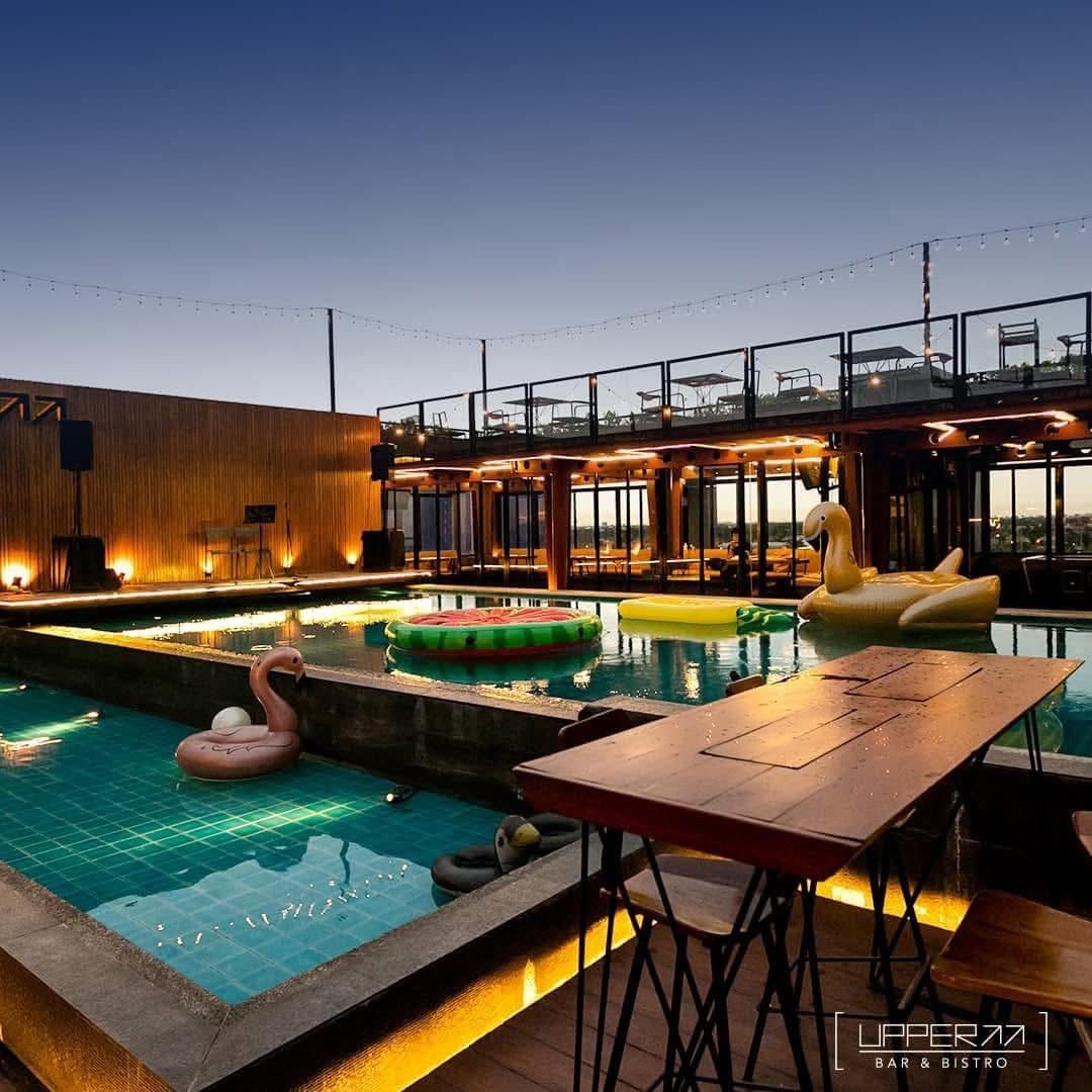 เซ้งบาร์ Rooftop มีสระว่ายน้ำขนาดใหญ่ กาญจนาภิเษก-พระราม 5 ติดถนนใหญ่