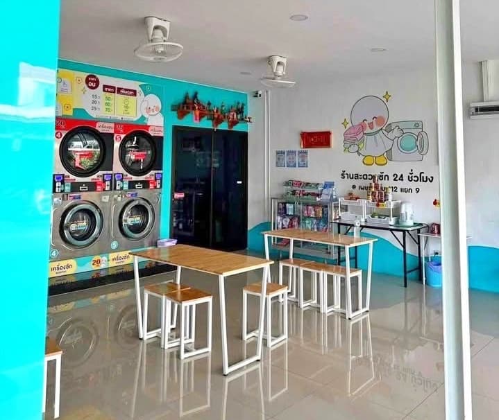 เซ้งร้านสะดวกซัก 24 ชั่วโมง เพชรเกษม 112 ตรงข้ามอพาทเม้น-หอพัก อยู่ทางเชื่อมระหว่างซอยอื่นๆ